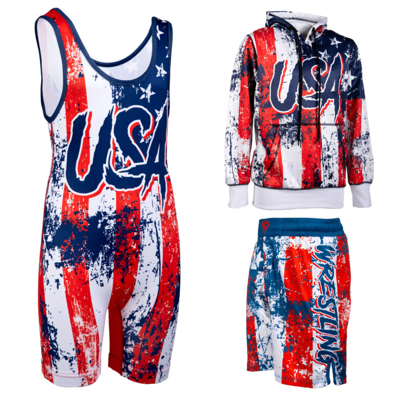 Wrestling Kit by KO Sports Gear USAFLAG KO Sports Gear