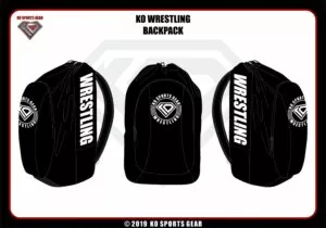 Wrestling Backpack by KO Sports Gear