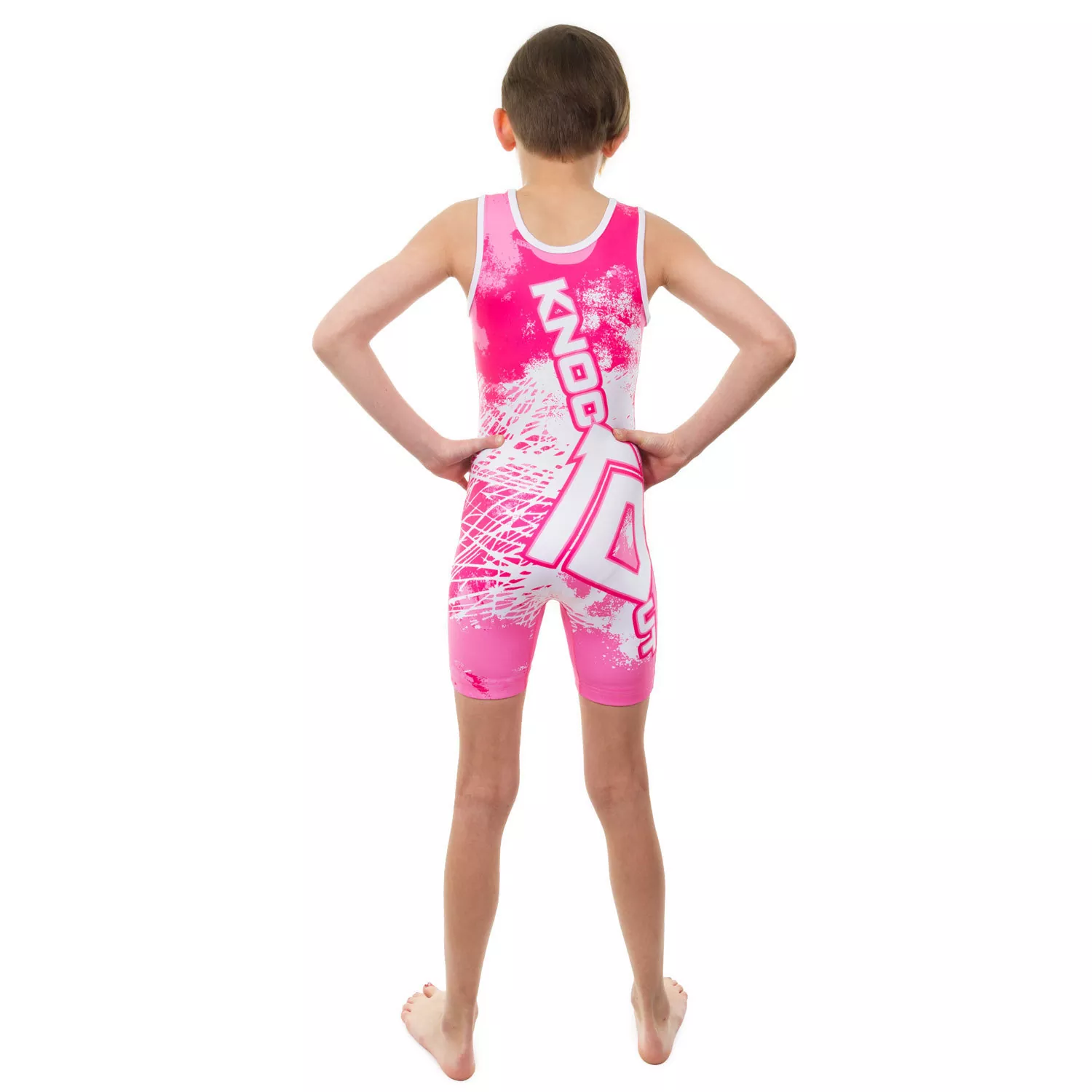 Wrestling Singlet by KO Sports Gear: PINK ARROW - CLOSEOUT PRICED - Image 5