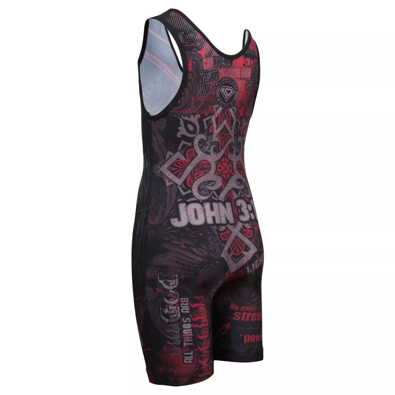 Wrestling Singlet by KO Sports Gear: LION OF JUDAH - Image 2