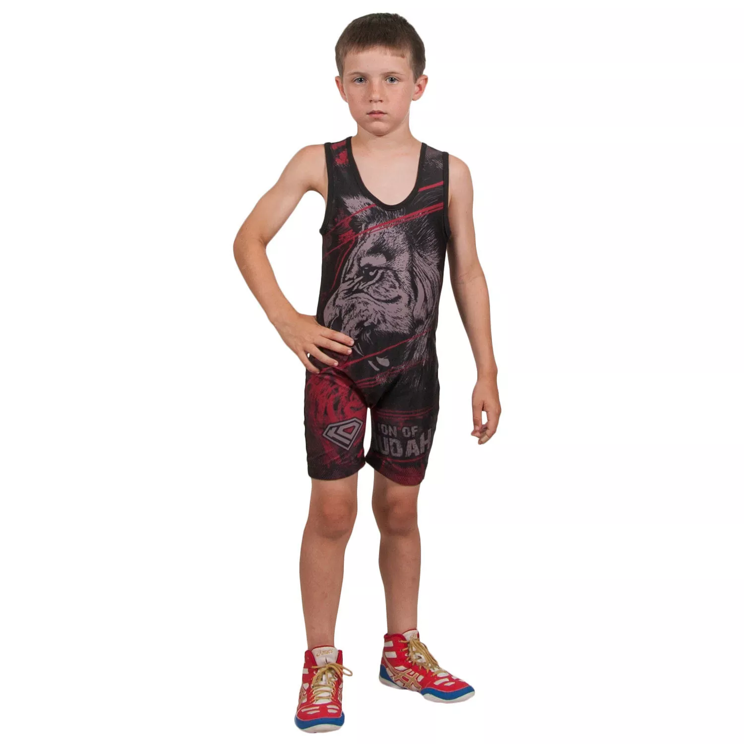 Wrestling Singlet by KO Sports Gear: LION OF JUDAH - Image 3