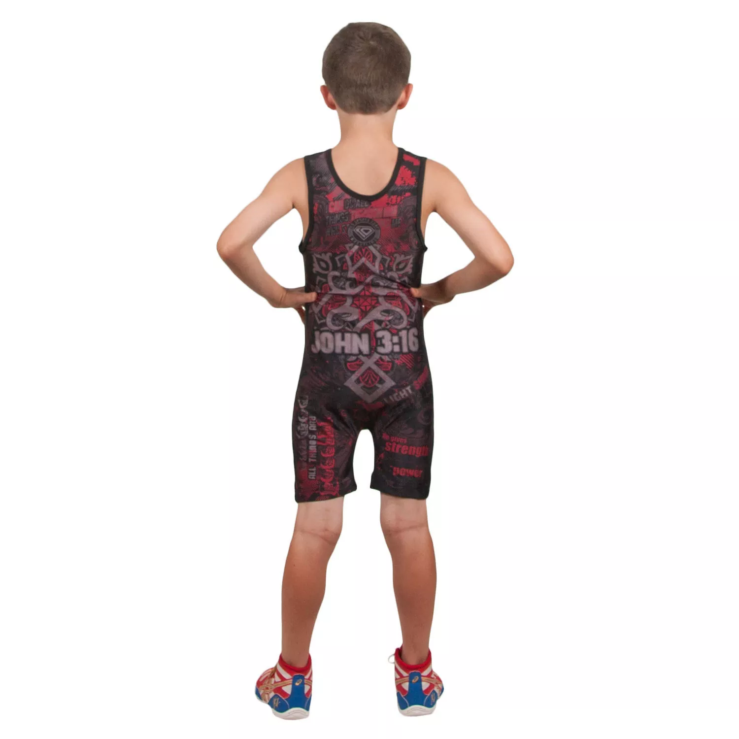Wrestling Singlet by KO Sports Gear: LION OF JUDAH - Image 4