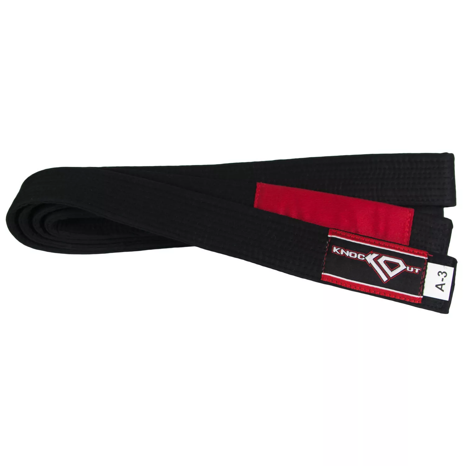 Black BJJ Gi Belt by KO Sports Gear