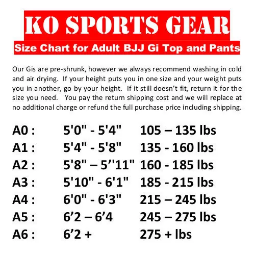 KO Sports Gear's White Gi Pants - Rip Stop - For Jiu Jitsu - Image 3