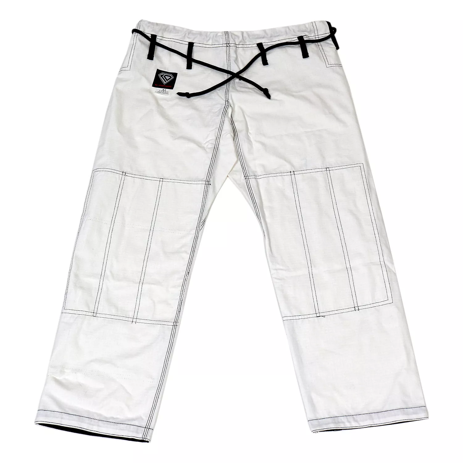 White BJJ Gi Pants by KO Sports Gear
