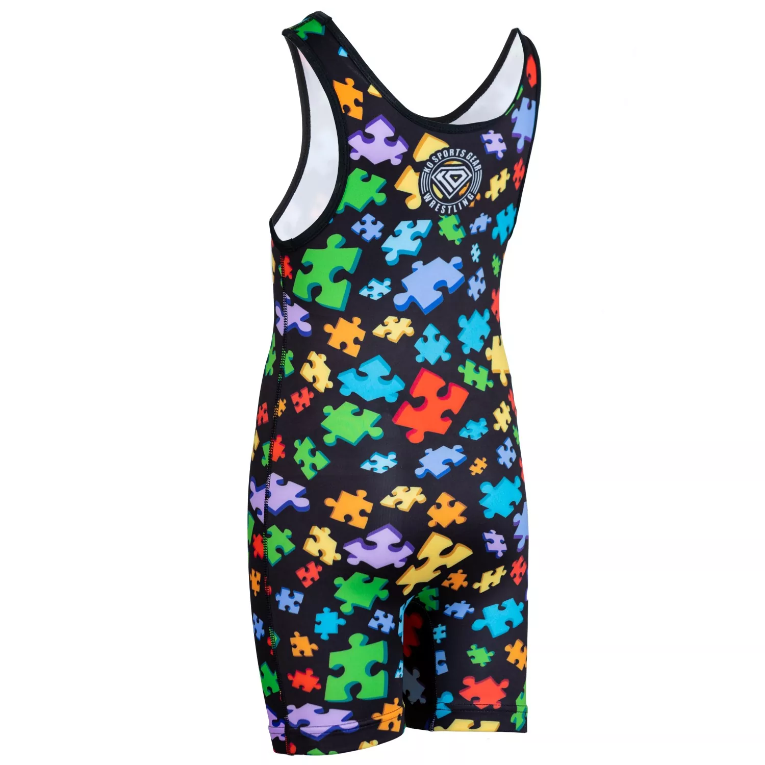 Wrestling Singlet by KO Sports Gear: AUTISM AWARENESS - Image 2