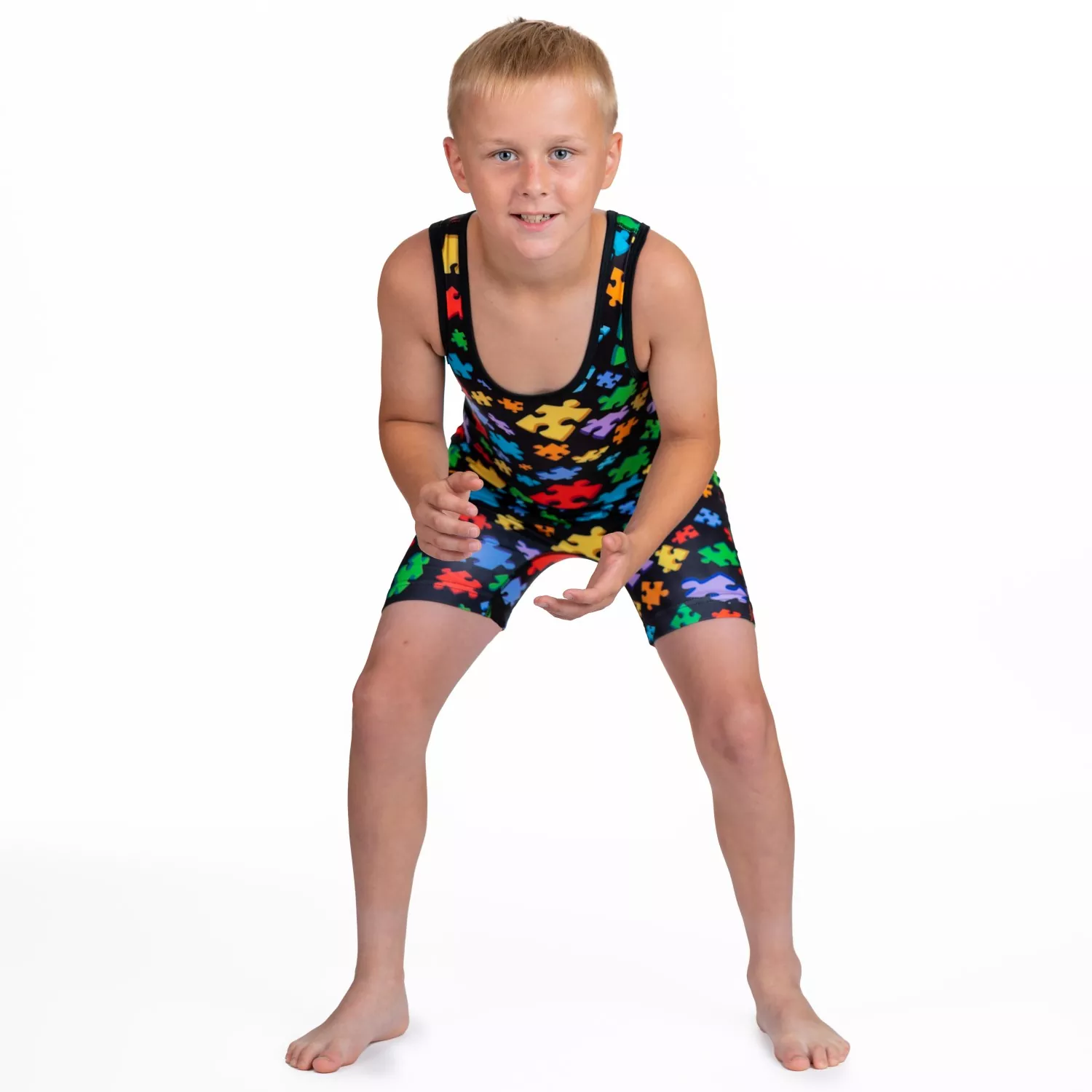 Wrestling Singlet by KO Sports Gear: AUTISM AWARENESS - Image 5